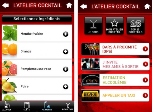 recette cocktail gratuit 640x471 Application iphone de cocktails
