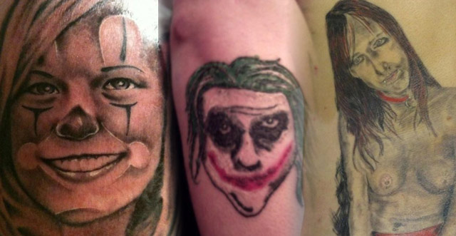 photos pires tatouages du monde Les pires tatouages
