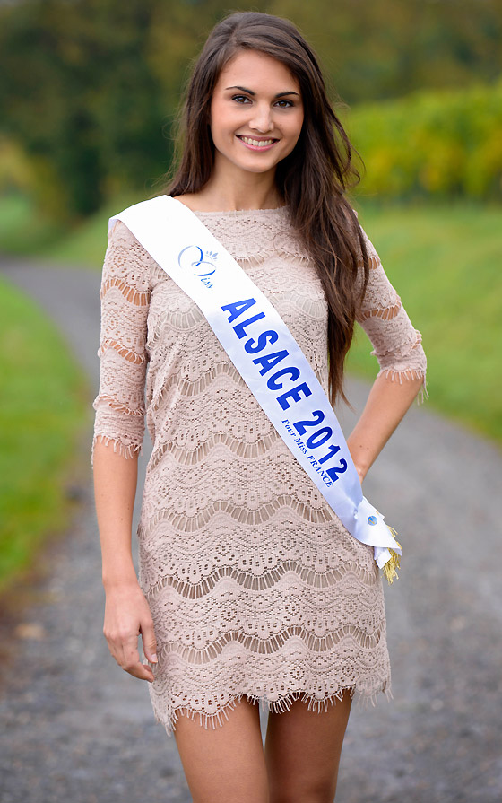 Miss Alsace 2013 Emilie Koenig Miss France 2013 Candidates