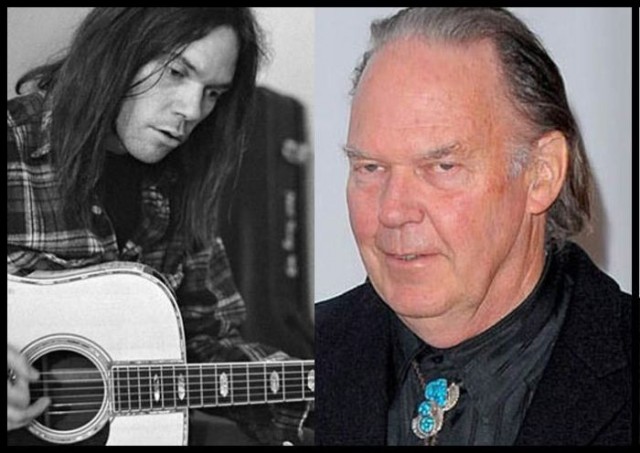 Neil Young avant apres 640x453 Les Stars avant / après la vieillesse