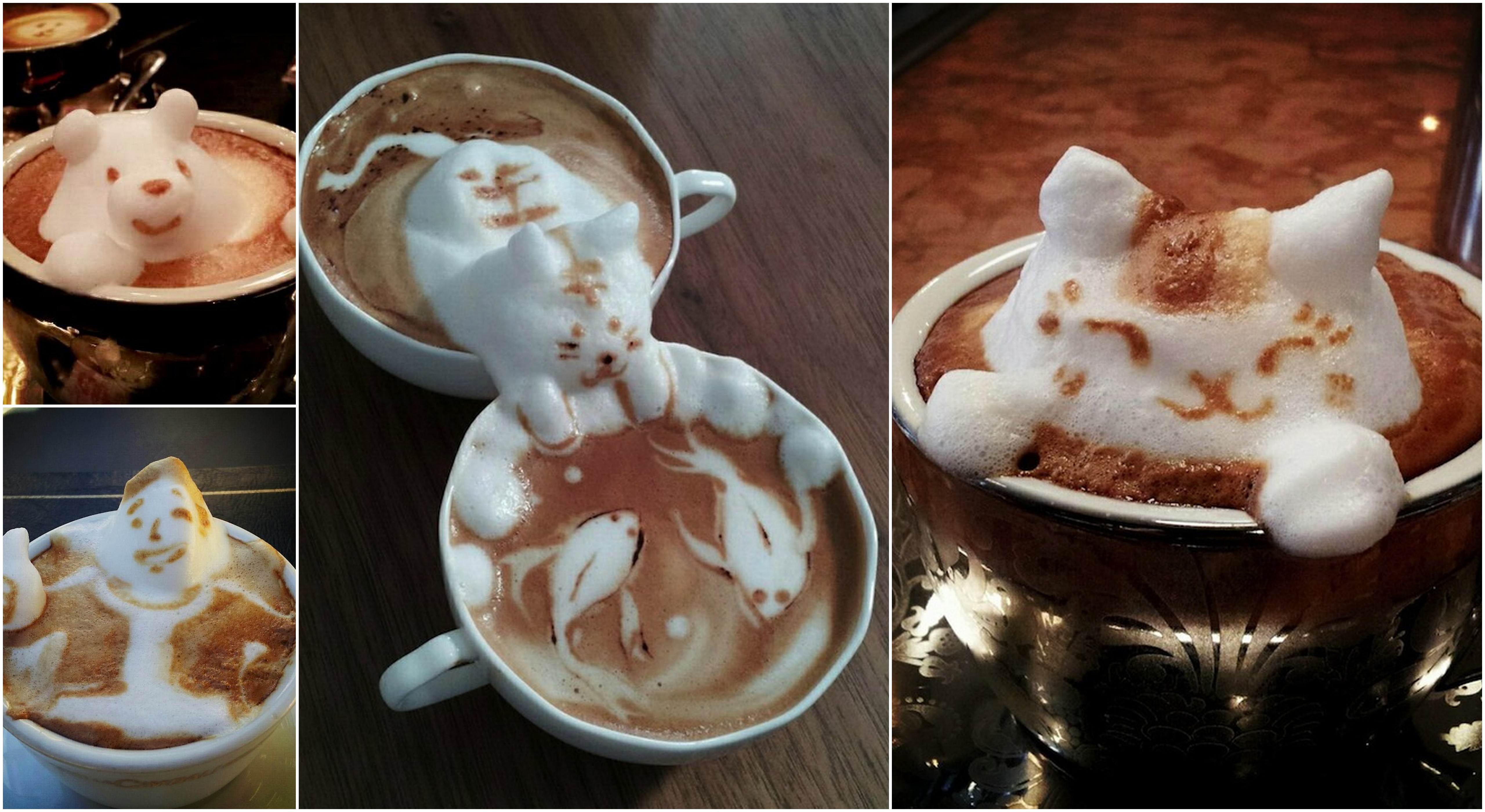 3D Coffee Art Kazuki Yamamoto