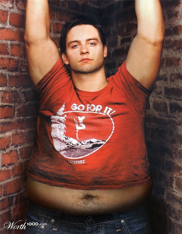 Tobey Maguire Fat 95