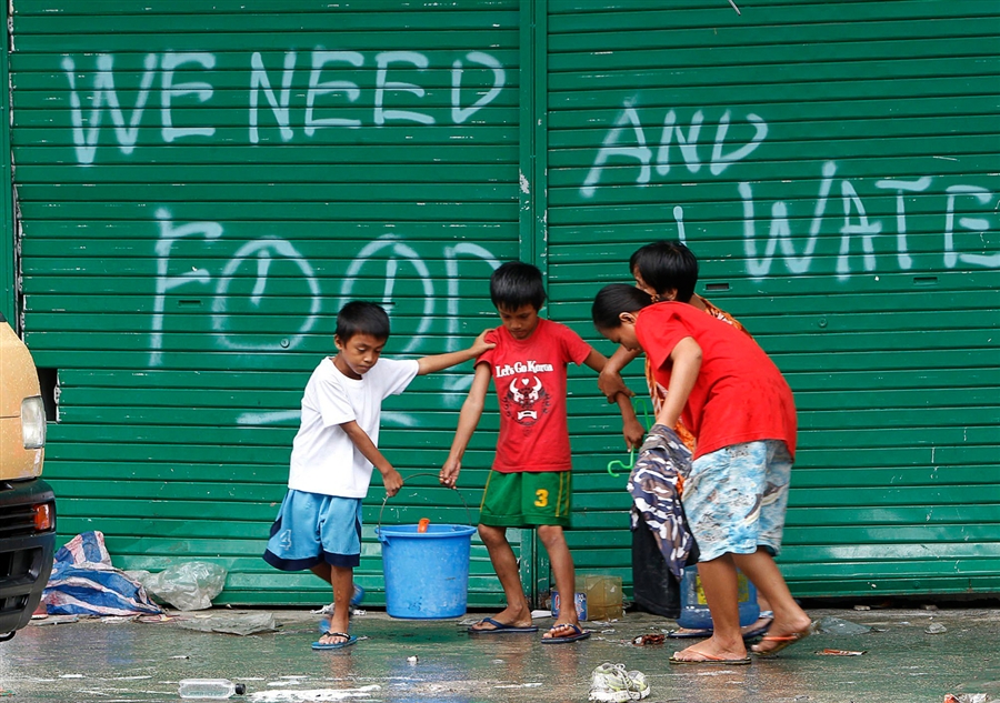 Aide Philippines Typhon 5