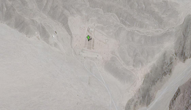 Google maps cinema abandonne desert