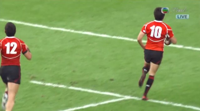 Kosuke Hashino fail rugby