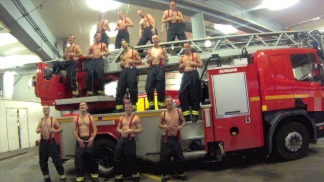 lille pompiers call me maybe