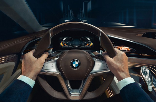 BMW Future Luxury Concept Instrumentation