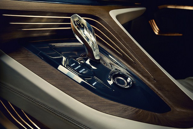 BMW Vision Future Luxury Concept Pommeau de Vitesse