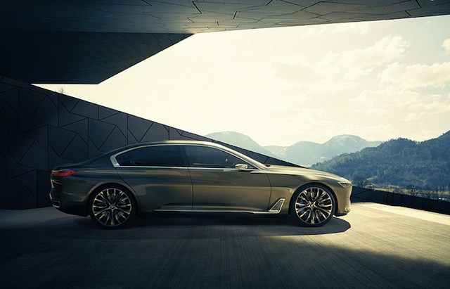 BMW Vision Future Luxury Concept Profil
