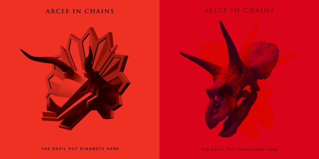 25 pochettes albums celebres Arcee in chains