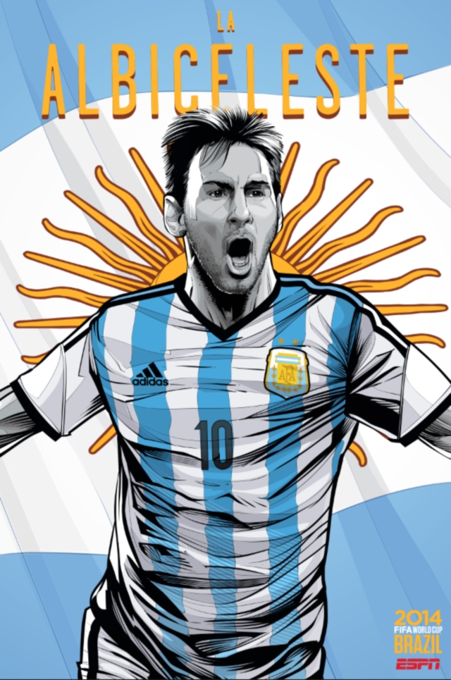 Cristiano Siqueira Argentine Messi