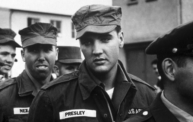 Elvis Presley service militaire 1958