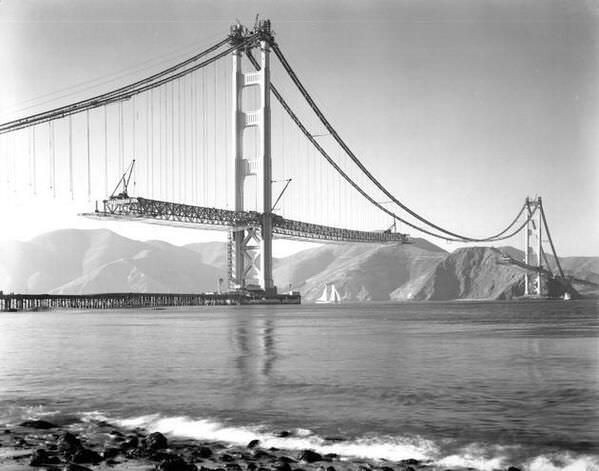 Golden Gate construction 1937