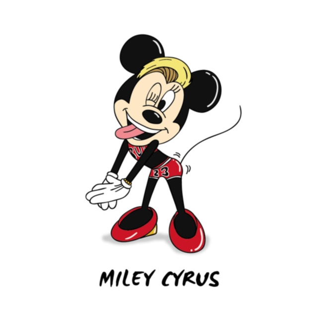 Minnie Myley Cirus Les stars du rap en version cartoon