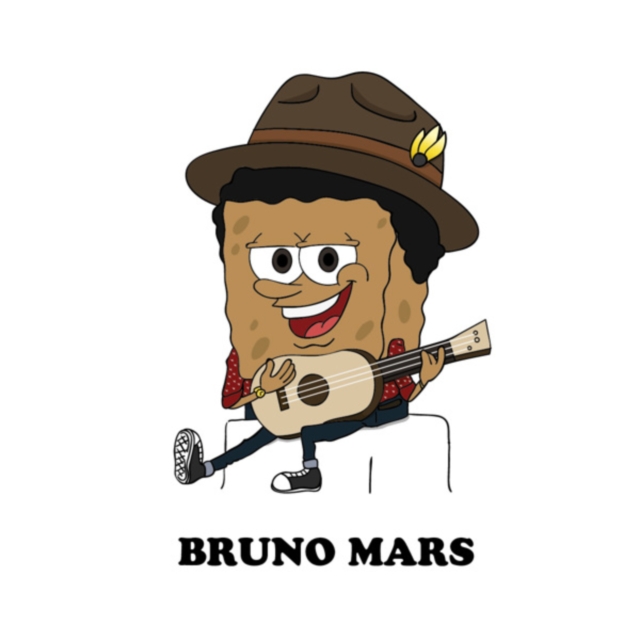 Sponge Bob Bruno Mars