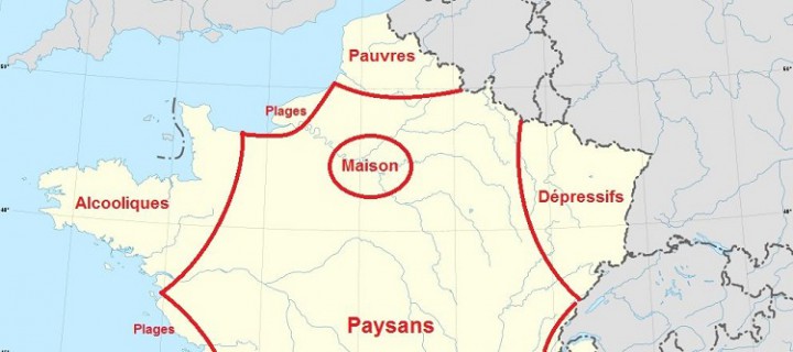 Carte de France regions reforme territoriale