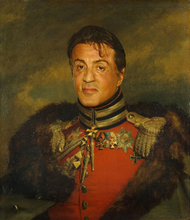 portrait general russe stallone