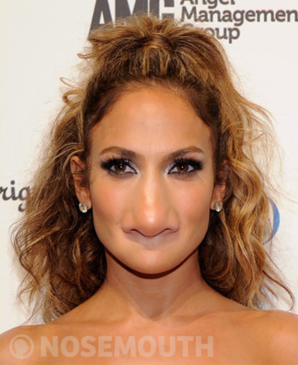 NoseMouth Jennifer Lopez