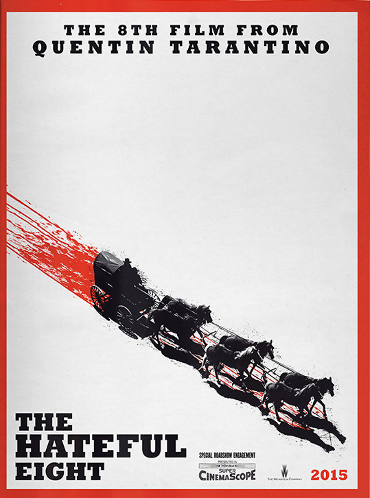 The Hateful Eight affiche Tarantino