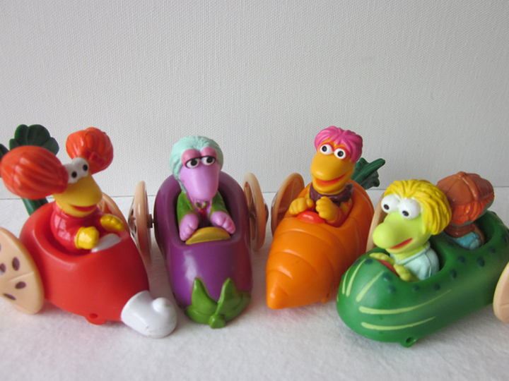 fraggle rock jouet happy meal 1988