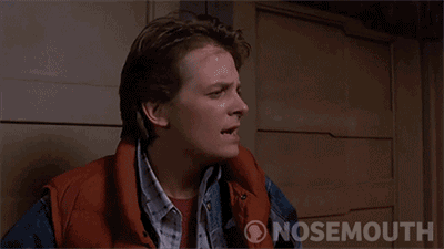 marty mcfly Nosemouth
