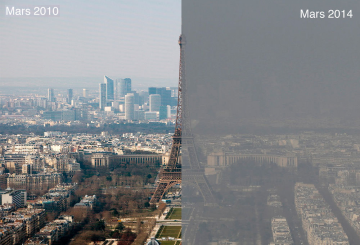 paris avant apres pollution