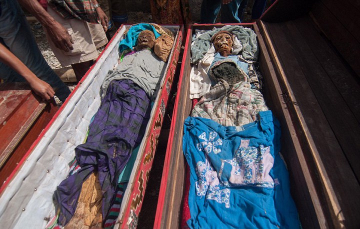 Couple mort Toraja