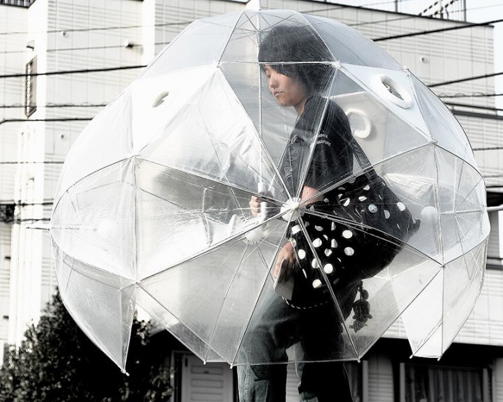 parapluie bulle