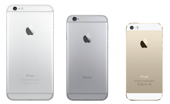 iPhone 6 & iPhone 6 Plus : caractéristiques des phablettes Apple iPhone 6 et iPhone 6 Plus couleurs 720x439 