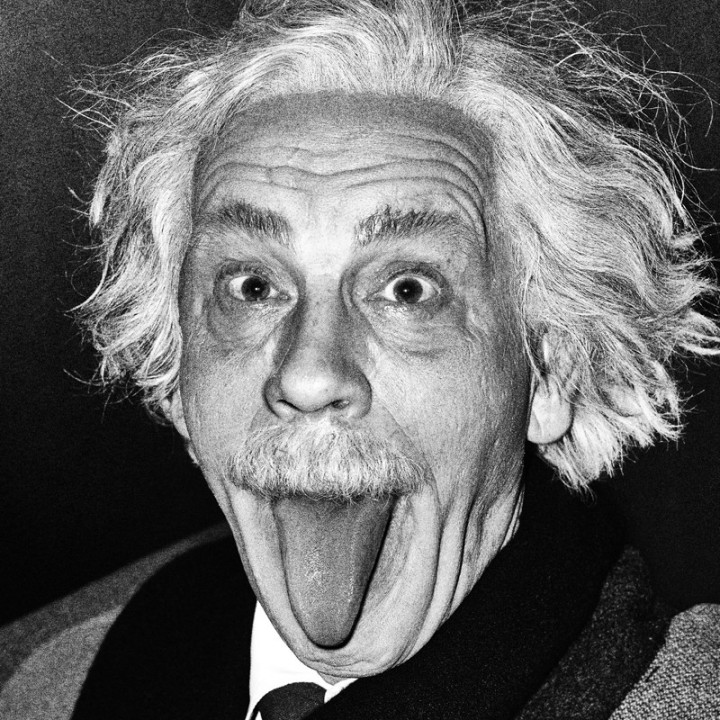 portraits mythiques Sandro Miller Albert Einstein