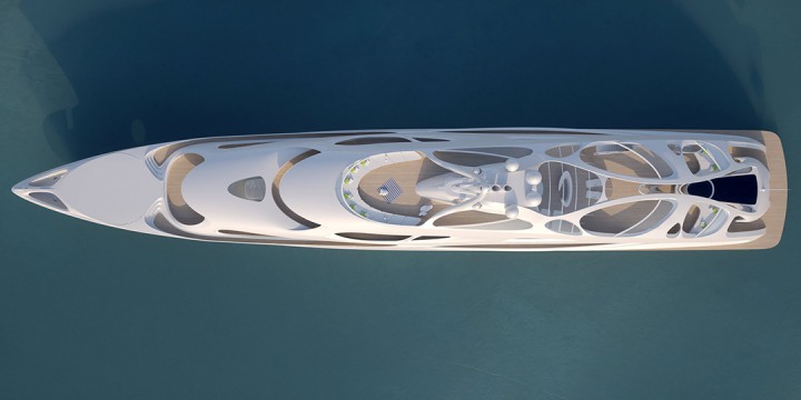 Unique Circle Yacht Zaha Hadid 4