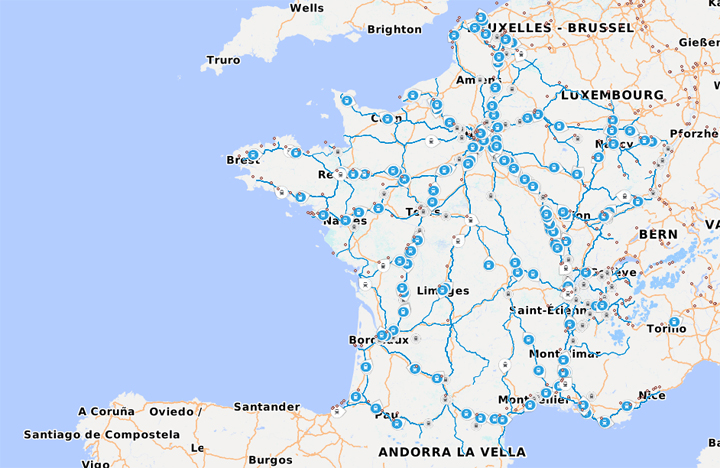sncf maps geolocalisation trains
