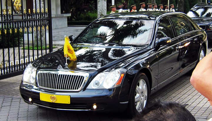 voiture presidentielle malaisie maybach 62