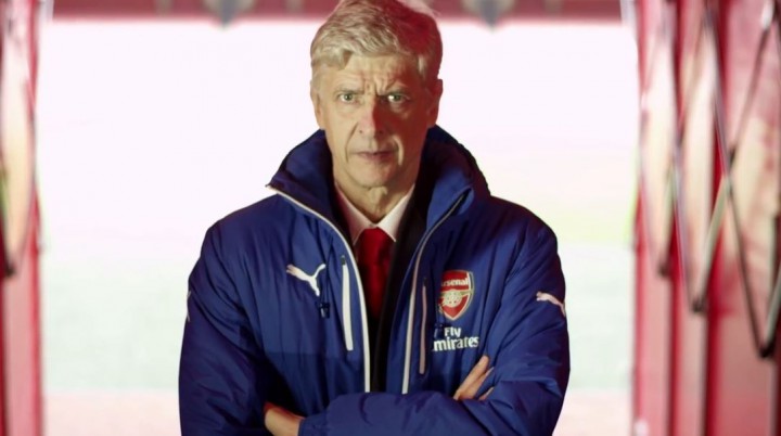 The Official 2014-15 PUMA Arsenal Zipper Arsene Wenger