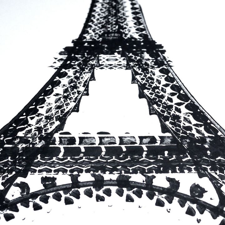 Tour Eiffel Yang gros plan