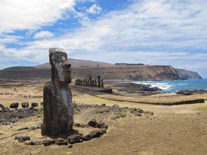 photo ile de paques statue moai