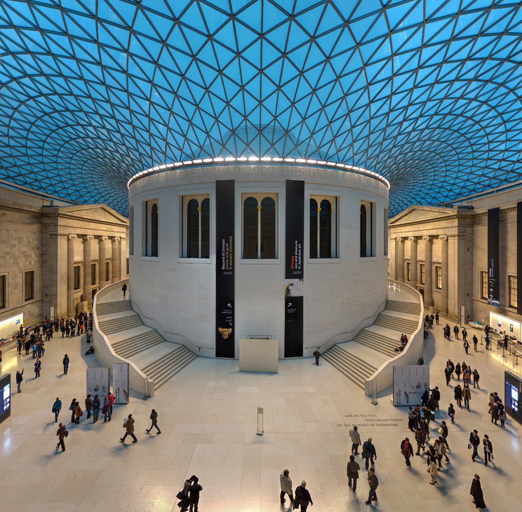 plafond british museum londres