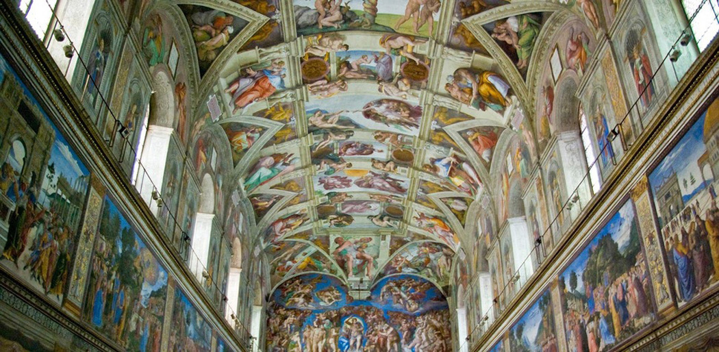 plafond chapelle sixtine vatican