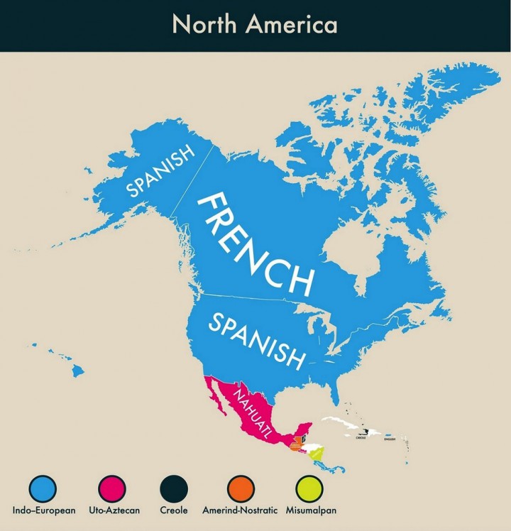 secondes langues parlees amerique nord
