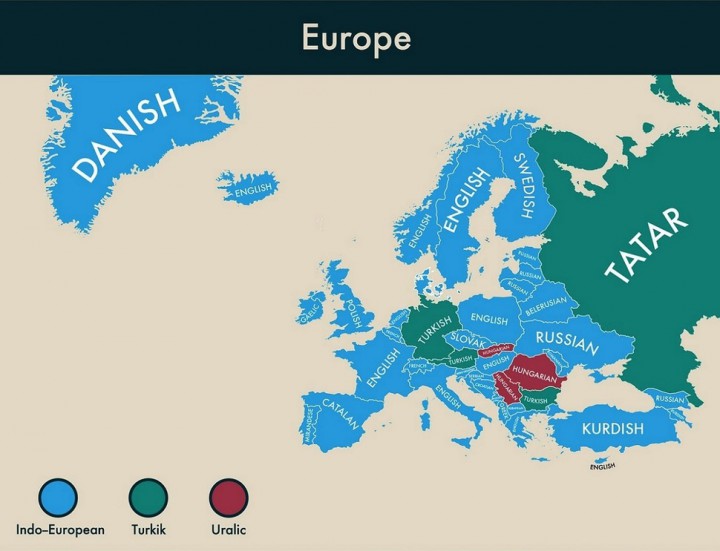 secondes langues parlees europe