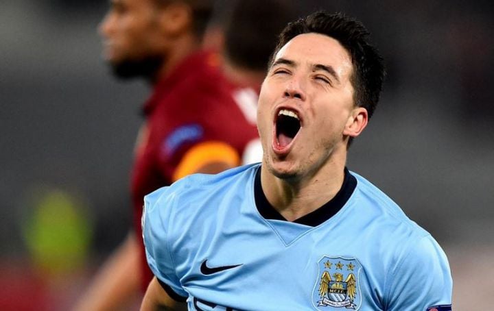 but nasri as roma manchester city ligue des champions