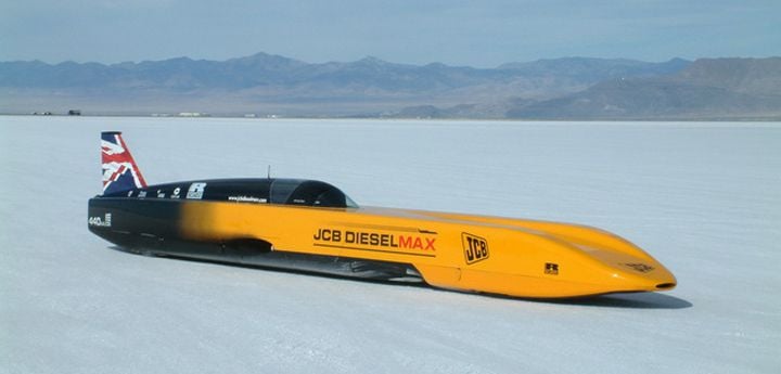 JCB DieselMax record vitesse