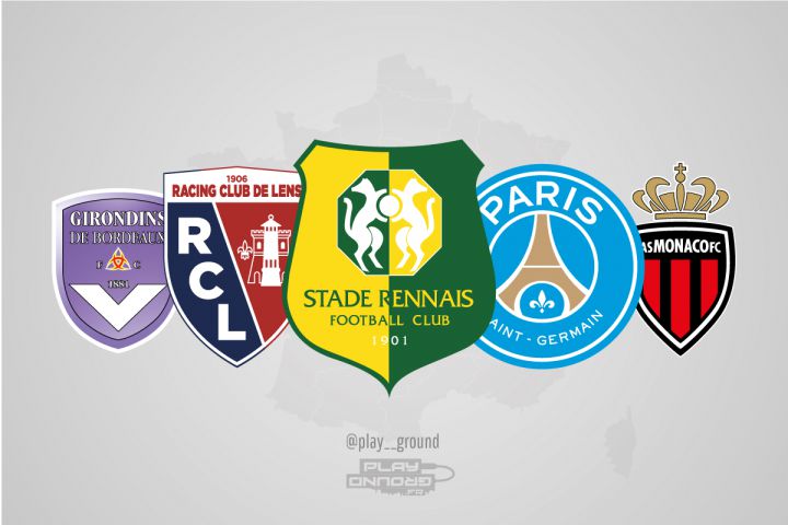 Logos rivaux Ligue 1
