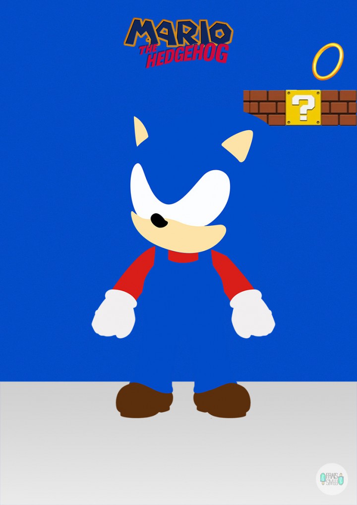 Mashup Jeux Video Mario Sonic