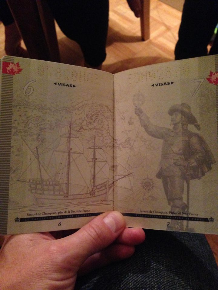 Passeport Canadien Champlain