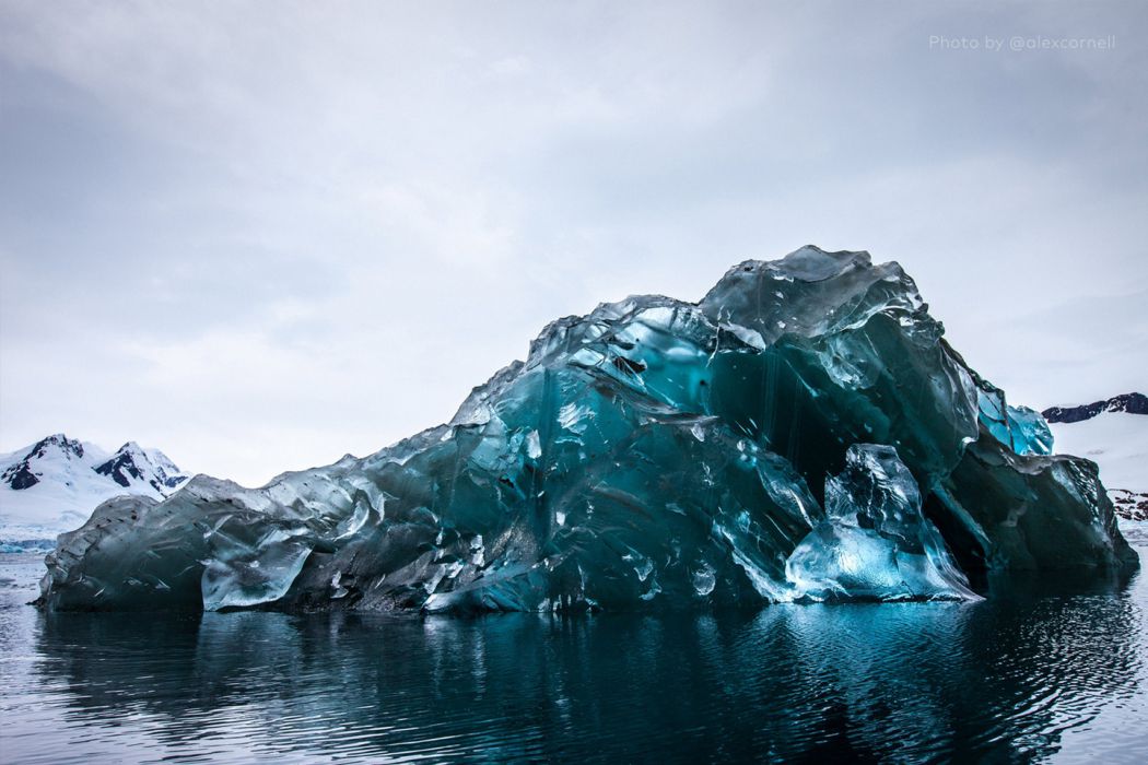 photo alex cornell iceberg
