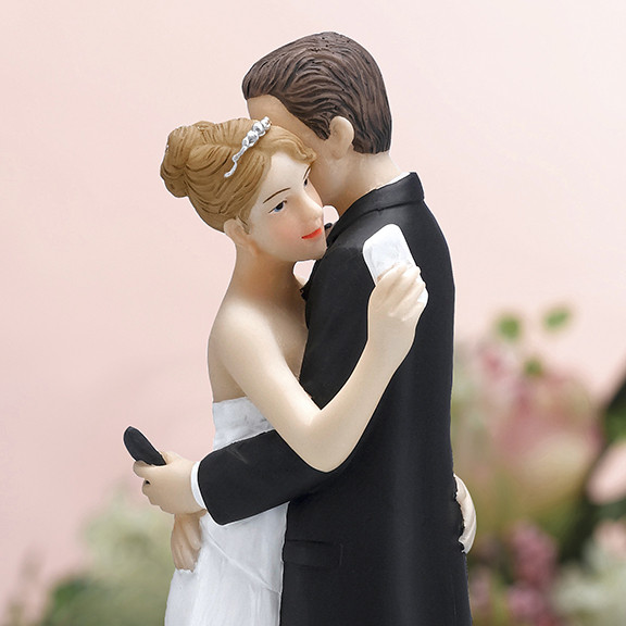 photo figurines drole gateau mariage