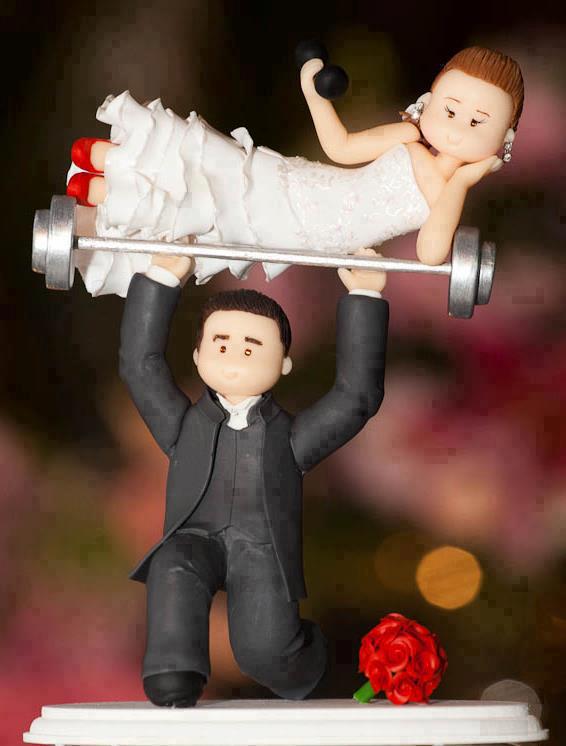 photo figurines gateau mariage