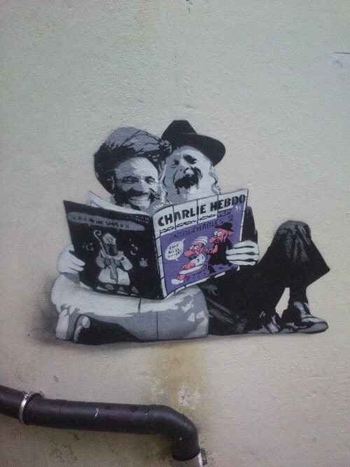 street Art charlie hebdo