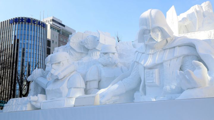 Sculpture Star Wars Sapporo 2015